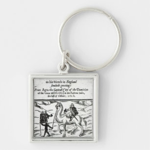 Title page, Thomas Coryat's travles in India Keychain