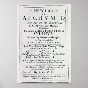 Title page to the English edition Poster