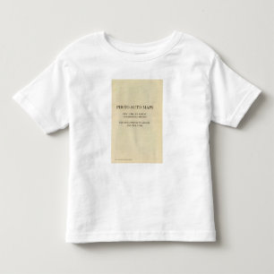 Title page to the photo section toddler t-shirt