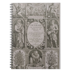 Title page to the second edition of 'The Herball' Notebook