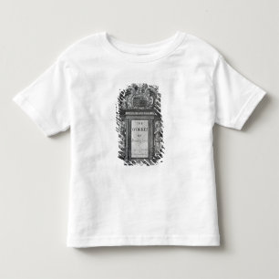 Title page to 'The Works of Benjamin Jonson' Toddler T-shirt