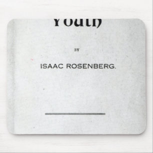 Title page to 'Youth' Mouse Pad