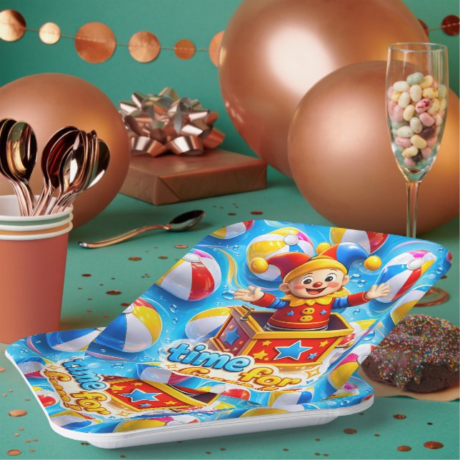 Title Paper Plate (Multi)