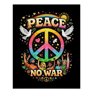 Title: Peace Over War Poster