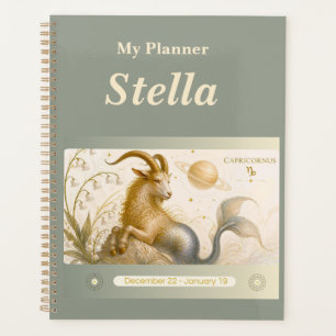 title: Personalized Capricorn Zodiac Planner