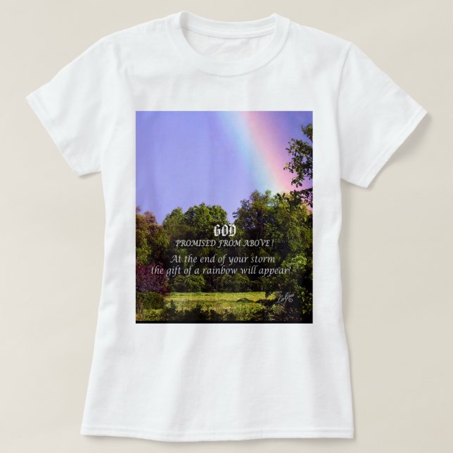 TITLE : Promises from ABOVE! T-Shirt (Design Front)