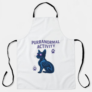 Title: Purranormal Activity – Haunted Cat Apron