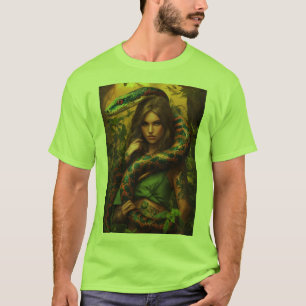 Title: "Serpentine Harmony Earth Tee" T-Shirt