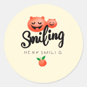 Title: Shared Smiles Sticker