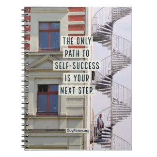 Title: Spiral Notebook "Path to Self-Success" 6.5"