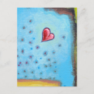 Titled: (In Motion) Focus - Aiming for love. Postcard