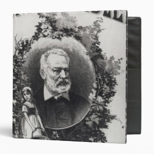 Titlepage first edition of 'Les Miserables' Binder