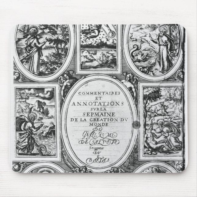 Titlepage of 'Commentaires et Annotations�' Mouse Pad (Front)