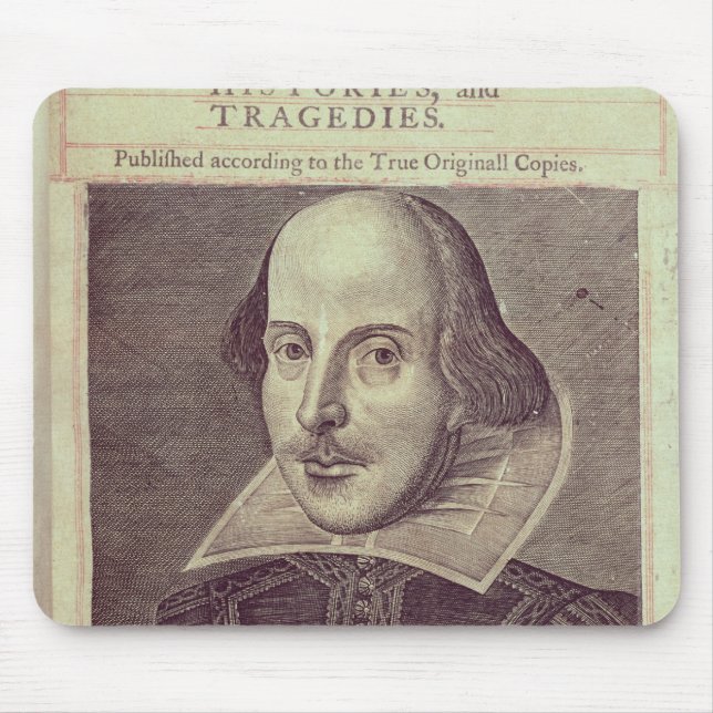 Titlepage of 'Mr. William Shakespeares Mouse Pad (Front)