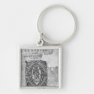 Titlepage of the first edition of 'Essais' Keychain