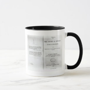 Titlepage to 'On the Origin of Species' Mug