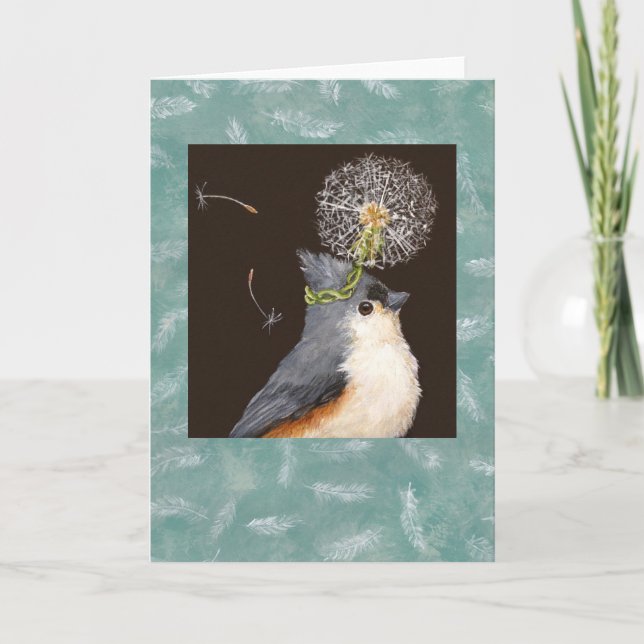 titmouse card (Front)