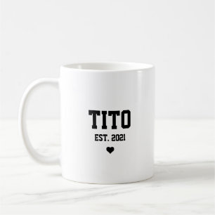 Tito oncle Grossesse Faire-part cadeau café Mug
