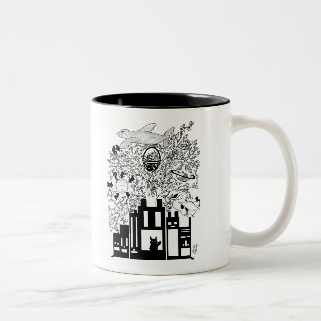 Titre de HotOO, L de tasse de café d'E 2 (Droit)
