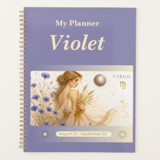 titre : Planificateur de Vierge personnalisé du zo