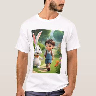 Titre  T-Shirt de personnage de dessin animé migno
