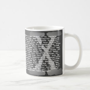 Titres X-Files d'épisodes et de films Mug