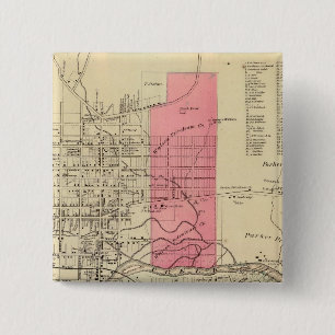 Titusville 2 Inch Square Button