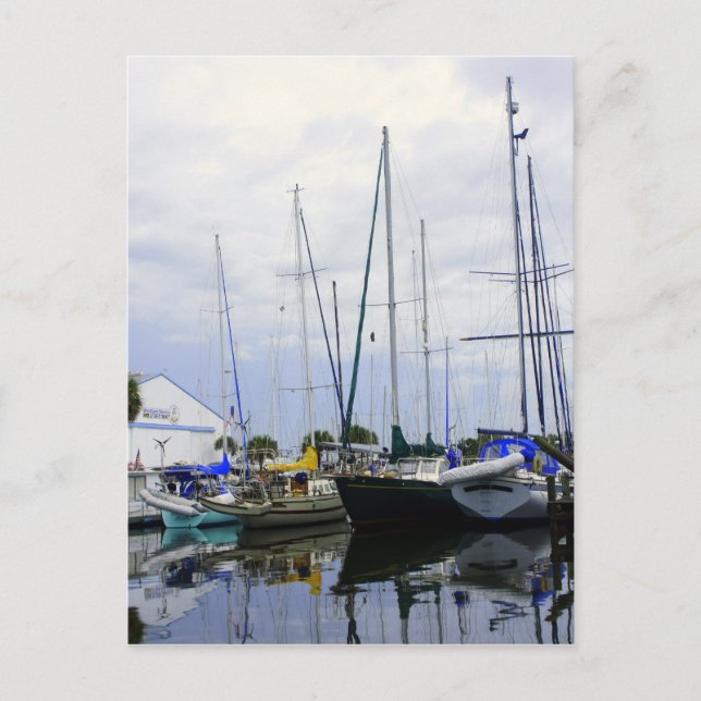 Titusville Marina Postcard (Front)