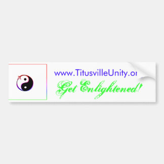 Titusville Unity  Bumper Sticker