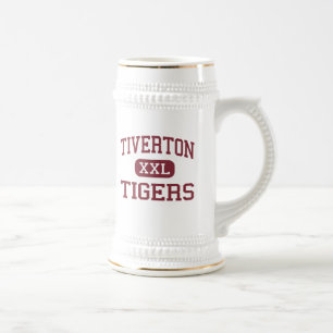 Tiverton - Tigers - High - Tiverton Rhode Island Beer Stein