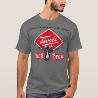 Tivoli Bock Beer Beer Retro Defunct Breweriana T-Shirt