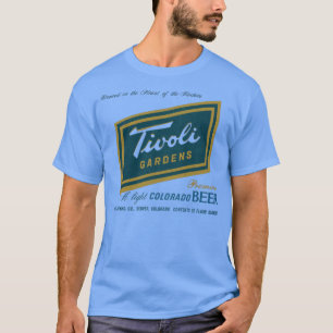 Tivoli Gardens Beer Retro Defunct Breweriana T-Shirt