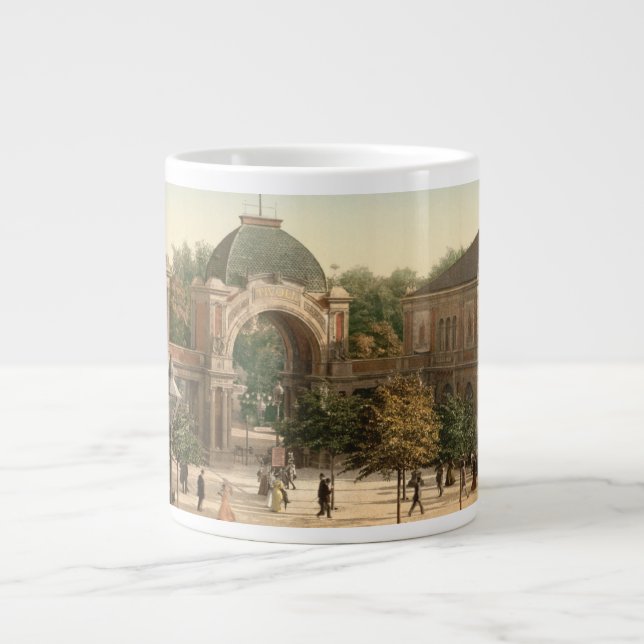 Tivoli Park Entrance Copenhagen Denmark Large Coffee Mug (Front)
