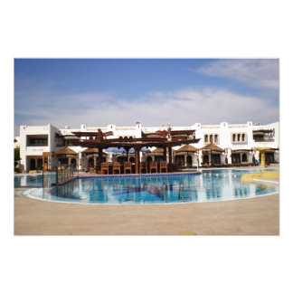 Tivoly Aquapark Hotel in city Sharm el Sheikh Photo Print