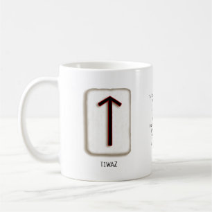 Tiwaz RuneStone Mug