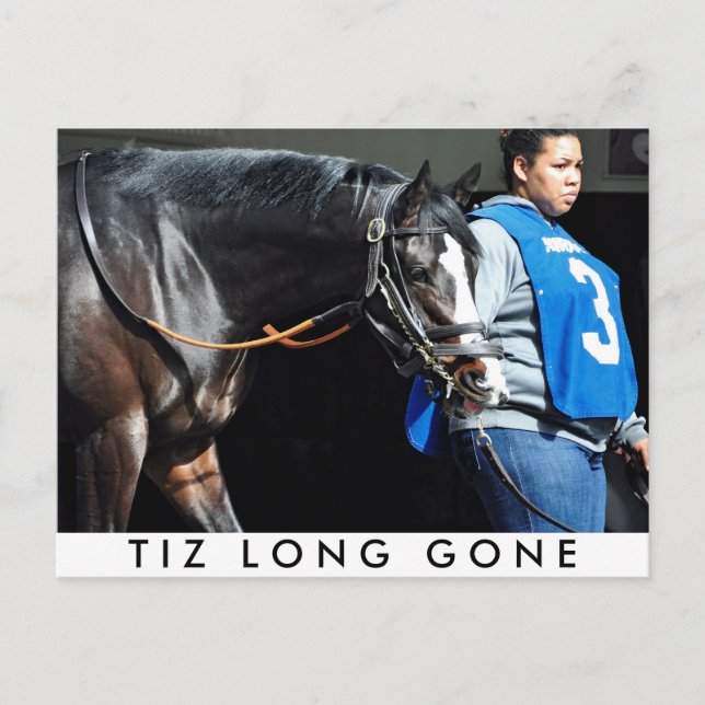 Tiz Long Gone Postcard (Front)