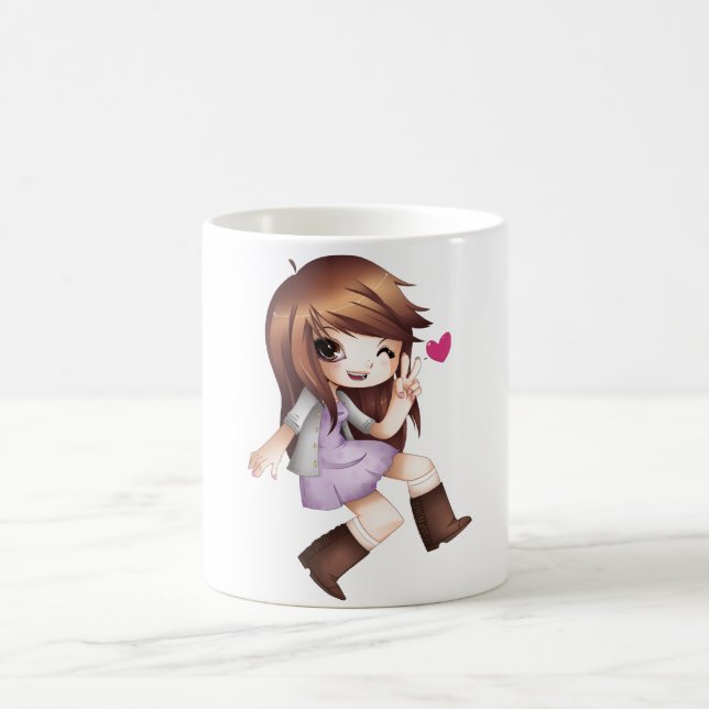 TK chibi conception tasse à café (Centre)