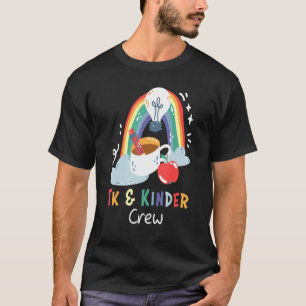 TK & Kinder Crew Rainbow Transitional Kindergarten T-Shirt