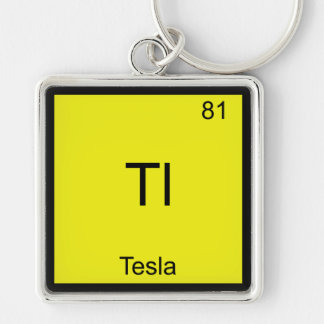Tl - Tesla Funny Chemistry Element Symbol T-Shirt Keychain