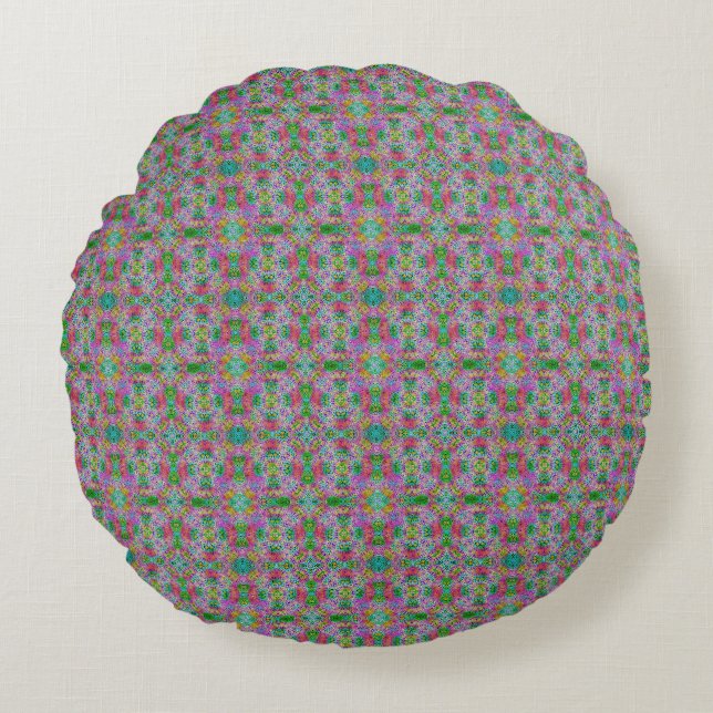 Tlachaloya Magic Round Pillow (Front)