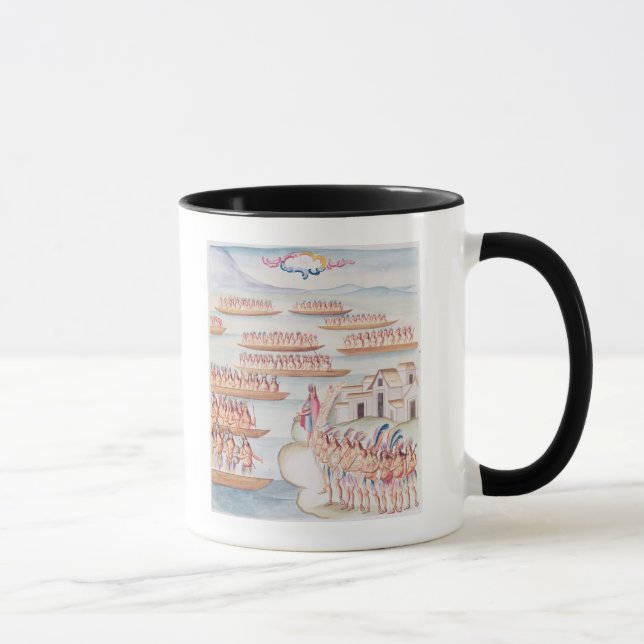 Tlatelolco and the Lagoon Mug (Right)