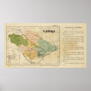 Tlaxcala, Mexico Poster