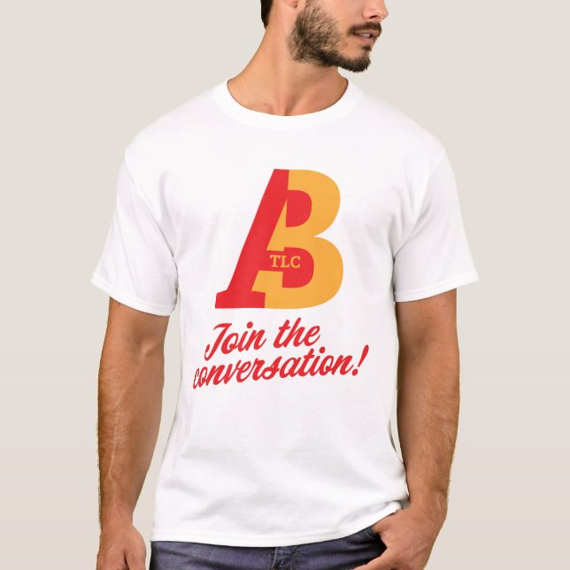 TLC T-shirt - Red/Orange (Front)