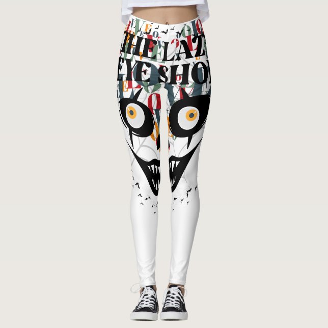 TLES I love the Lazy Eye Shop Yoga Leggings Design (Devant)