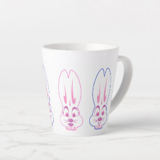 TLHS Classic Bunnies all in a Row Latte Mug