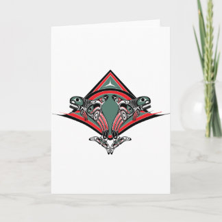Tlingit Killer Whale & Eagle Card