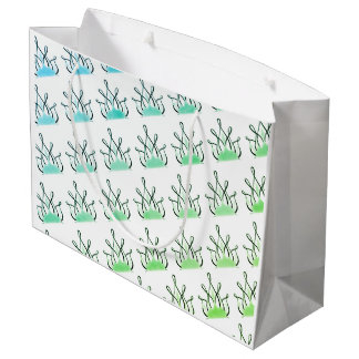TMH COLLECTION - Teal Green Gift Bag