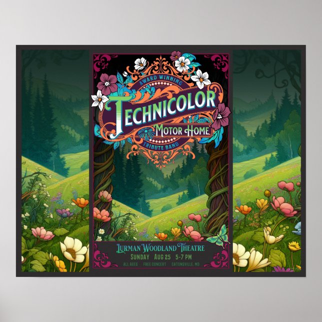 TMH Lurman Forest 16 x 20 Poster (Front)