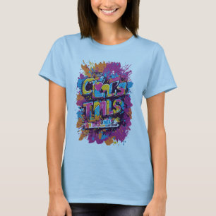 TMS Colorpalooza Graffiti Colour Run T-Shirt Desig
