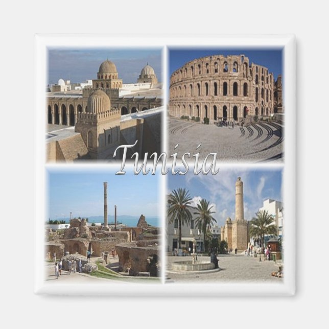 TN * Tunisia Magnet (Front)